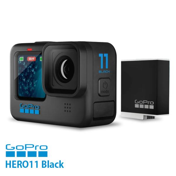 GoPro HERO11 Black CHDHX-111-FW ウェアラブルカメラ GP2チップ 5.3Kビデオ 24.7MP HyperSmooth 5.0 10m防水 HyperSmooth 5.0 スマホに自動送信　ナイトエフェクト●中古良品sub_image1