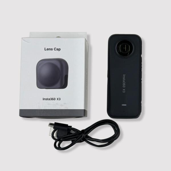 【アウトレット特価】Insta360 X3 CINSAAQ/B アクションカメラ 360度カメラ 水深10m防水機能 5.7K 7200万画素 タッチパネル Wi-Fisub_image12