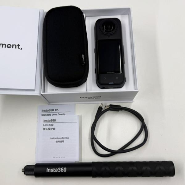 【純箱入良品】Insta360 X5 CINSAAHA-X510 8K 360度アクションカメラ AI編集対応 高画質 防水 手ブレ補正 消える自撮り棒 Vlog アウトドアsub_image14