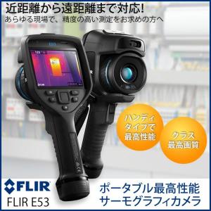 FLIR FLIR E53 フリアーシステムズ ハンドヘルド型 ポータブル 最高性能 サーモグラフィカメラ 赤外線 スーパーファインコントラスト(MSX) ハードケース 