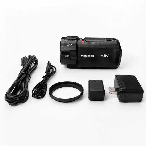 【付属品揃った良品】Panasonic HC-VX2MS デジタル4Kビデオカメラ 光学24倍ズーム 広角25mm 64GB内蔵メモリー 手ブレ補正 Wi-Fi対応sub_image7