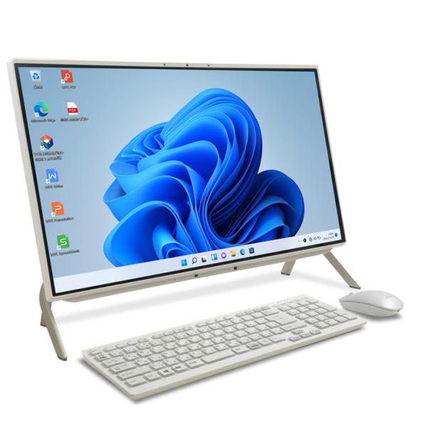 【純箱入良品】富士通 ESPRIMO WF1/F3 FMVWF3F17D 中古 一体型 デスクトップ　パソコン セット 地デジ Office Win11home 純正キーマウス[Core i7 11650G7メモリ16GB SSD512GB HDD1TB マルチ 無線　Bluetooth 23.8型 ホワイト」:良品sub_image9