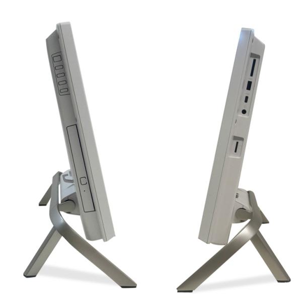 【純箱入良品】富士通 ESPRIMO WF1/F3 FMVWF3F17D 中古 一体型 デスクトップ　パソコン セット 地デジ Office Win11home 純正キーマウス[Core i7 11650G7メモリ16GB SSD512GB HDD1TB マルチ 無線　Bluetooth 23.8型 ホワイト」:良品sub_image10