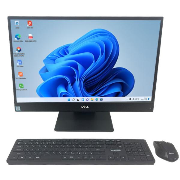 DELL OptiPlex 7470 AIO 中古 一体型デスク セット Office Win11 or Win10 第9世代 無線キー・マウス付[Core i7 9700 16GB SSD512GB HDD500GB  無線 カメラ 23.8型]:良品sub_image2