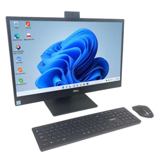 DELL OptiPlex 7470 AIO 中古 一体型デスク セット Office Win11 or Win10 第9世代 無線キー・マウス付[Core i7 9700 16GB SSD512GB HDD500GB  無線 カメラ 23.8型]:良品sub_image3