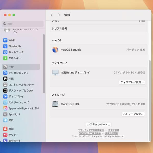 Apple iMac 24inch MGPK3J/A A2438 4.5K 2021 一体型 選べるOS Touch ID [Apple M1 8コア 8GB SSD256GB 無線 BT カメラ 24インチ 箱 Blue ]:美品sub_image7