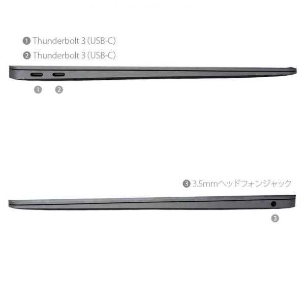 Apple MacBook Air 13.3inch MGN63J/A A2337 Late 2020 選べるOS TouchID [Apple M1チップ8コア 8GB SSD256GB 無線 BT カメラ 13.3  Space Gray] :美品sub_image7