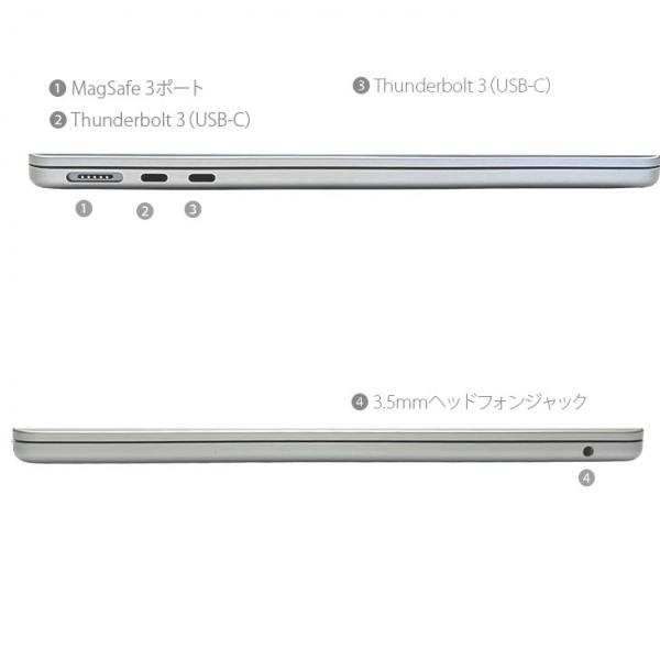 Apple MacBook Air 13.6inch MLXY3J/A A2681 2022 TouchID [Apple M2 8コア 8G SSD256GB 無線 BT カメラ 13.6 Silver 純箱] :美品sub_image9