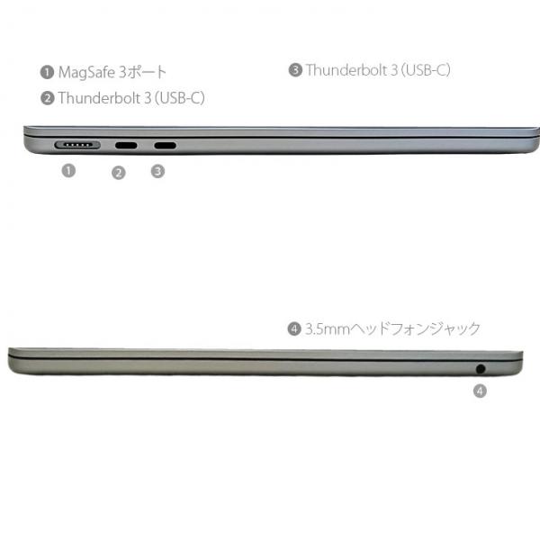 Apple MacBook Air 13.6inch MLXX3J/A A2681 2022 TouchID [Apple M2 8コア 8G SSD512GB 無線 BT カメラ 13.6 Space Gray] :美品sub_image10