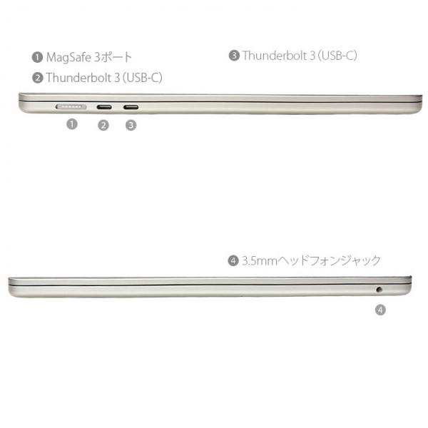 Apple MacBook Air 15.3inch MQKV3J/A A2941 2023 選べるOS TouchID [Apple M2 8コア メモリ8G SSD512GB 無線 BT カメラ 15.3 Starlight 純箱] :美品sub_image6