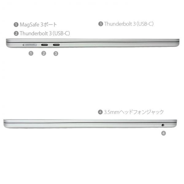 Apple MacBook Air 15.3inch MQKR3J/A A2941 2023 選べるOS TouchID [Apple M2 8コア 8G SSD256GB 無線 BT カメラ 15.3 Silver ] :良品sub_image6