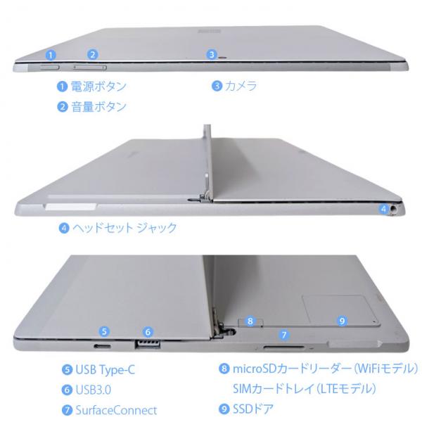 Microsoft Surface Pro7+ 中古 Office 選べるWin11 or Win10 便利な7in1ハブ+キー・ペン[Core i5 1135G7 8G 128GB カメラ BT 12.3 ]:良品sub_image8