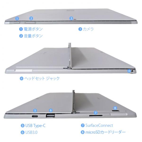 Microsoft Surface Pro7 中古 タブレット カラー Office 選べるOS 7in1ハブ+新品BTキー+ペン [core i7 1065G7 16GB 512GB カメラ 12.3]:良品sub_image8