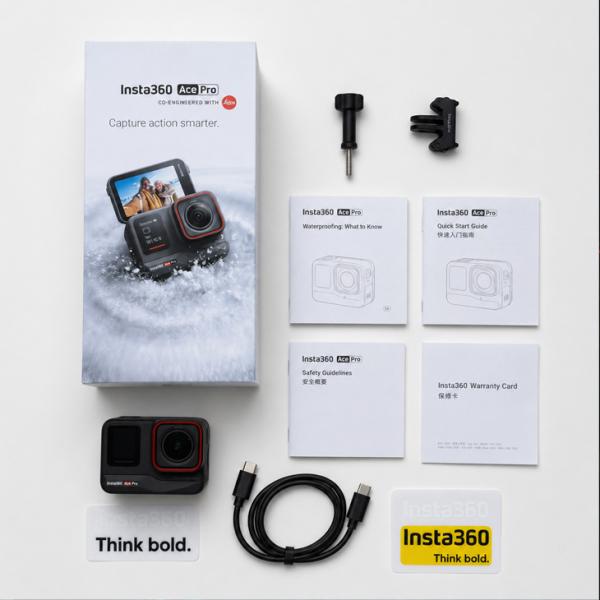 【中古良品】Insta360 Ace Pro アクションカメラ 8K撮影 ライカ共同開発レンズ 1/1.3型センサー PureVideo 手ブレ補正 フリップ式スクリーン 水深10m防水sub_image9