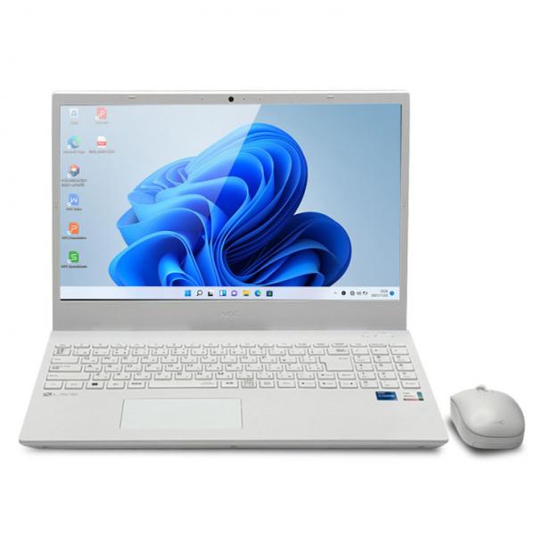 【純箱入り美品】NEC LAVIE Smart N15 PC-SN245ADAV-65  中古 ノート MSOffice 2021HB Win11 home 第11世代 [Core i5 1135G7 8GB SSD512GB マルチ 無線  15.6 純箱 マウス パールホワイト]:美品sub_image2