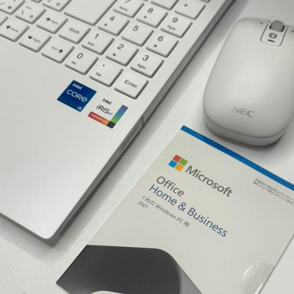 【純箱入り美品】NEC LAVIE Smart N15 PC-SN245ADAV-65  中古 ノート MSOffice 2021HB Win11 home 第11世代 [Core i5 1135G7 8GB SSD512GB マルチ 無線  15.6 純箱 マウス パールホワイト]:美品sub_image6