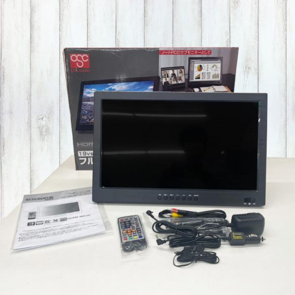 【未使用品】ティーズネットワーク　OTVF-1901　 19v型　バッテリー内蔵　ポータブルテレビ TV 録画　再生　サブモニター　車載　地デジ　ワンセグ　USB録画対応　HDMI　19型sub_image8