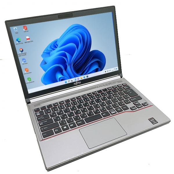 富士通 LIFEBOOK E734 中古 ノート 選べるカラー Office Win11 第4世代 [Core i5 4310M メモリ8GB SSD512GB 無線 USキー 13.3型] :良品sub_image1