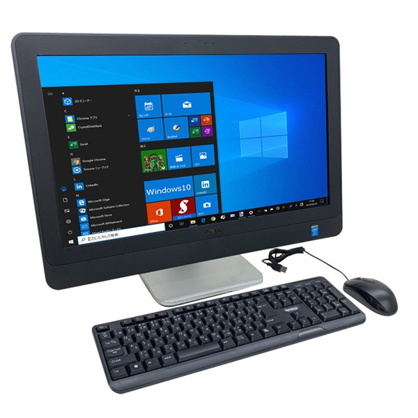DELL OPTIPLEX 9020 AIO 中古 23インチ大型画面　一体型デスクトップパソコン Wind10 無線  [corei5 4570S 2.9GHz メモリ8G SSD512GB DVDマルチ  BT]sub_image1