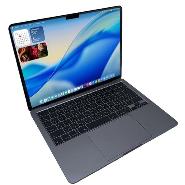 【中古パソコン】Apple MacBook Air 13.6inch MLXX3J/A A2681 2022 TouchID [Apple M2 8コア 8G SSD512GB 無線 BT カメラ 13.6 Space Gray] :美品sub_image2