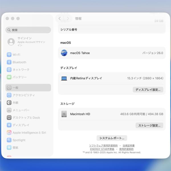 【中古パソコン】Apple MacBook Air 15.3inch MC9L4J/A A3114 2024 選べるOS TouchID [Apple M3 8コア メモリ24GB SSD512G 無線 BT カメラ 15.3型 Midnight 純箱] :アウトレットsub_image8