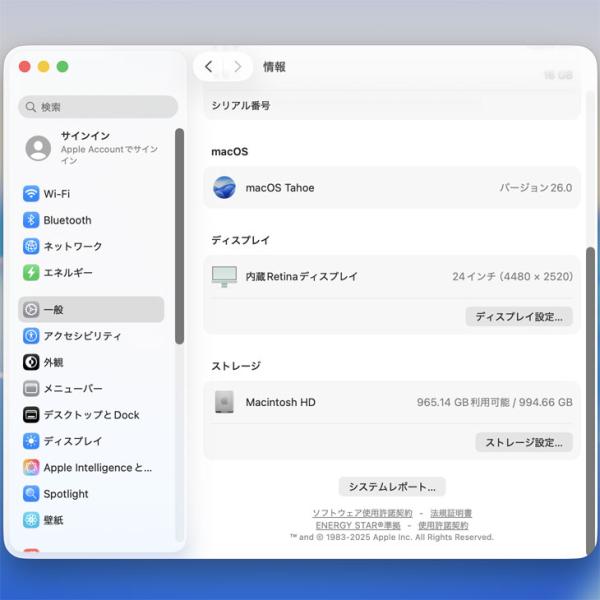 Apple iMac 24inch MGPJ3J/A A2438 4.5K 2021 一体型 選べるOS [Apple M1 8コア 16GB SSD1TB 無線 BT カメラ 24インチ 本体・ACのみ Green ]:美品sub_image10