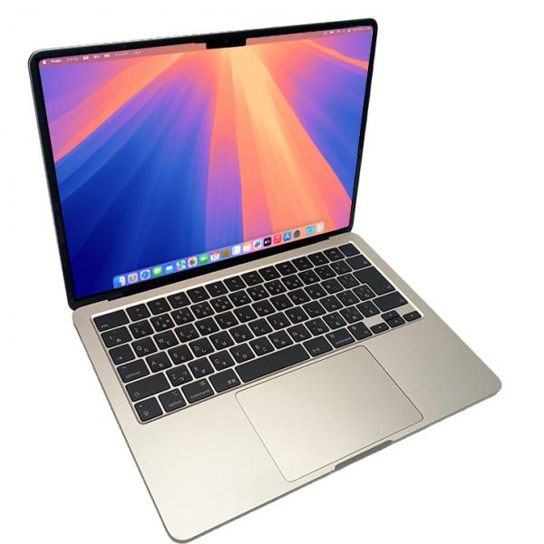  【今だけTYPE-Cハブプレゼント】Apple MacBook Air 13.6inch MLY13J/A A2681 2022 選べるOS TouchID [Apple M2 8コア メモリ8GB SSD256GB 無線 BT カメラ 13.6 Starlight] :美品sub_image6
