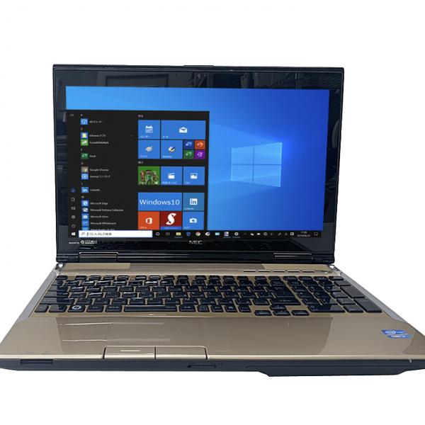 【中古パソコン】NEC LAVIE LL750　 中古 ノート Office Win10 home 第3世代 [Core i7 3610QM 8GB SSD256GB BD 無線 テンキー カメラ 15.6型 ゴールド] :アウトレットsub_image8