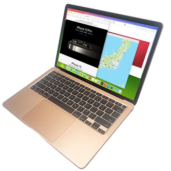 Apple MacBook Air 13.3inch MGND3J/A A2337 2020 USキー 選べるOS TouchID [Apple M1チップ 8コア メモリ16GB SSD256G 無線 BT カメラ 13.3 Gold] :良品sub_image3