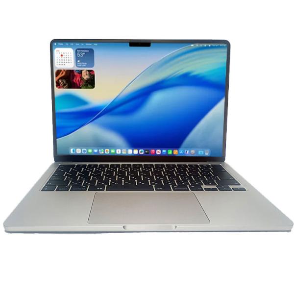 【中古パソコン】Apple MacBook Air 13.6inch MLXY3J/A A2681 2022 TouchID [Apple M2 8コア 8G SSD256GB 無線 BT カメラ 13.6 Silver 純箱] :美品sub_image6