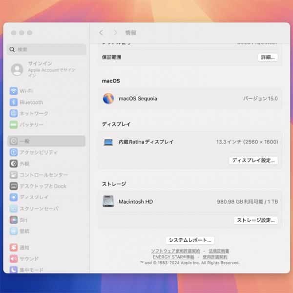 Apple MacBook Pro 13.3inch MWP82J/A A2251 2020 選べるOS TouchBar TouchID [core i7 1068NG7 2.3GHz 32GB SSD1TB 無線 BT カメラ 13.3 Silver] :良品sub_image7