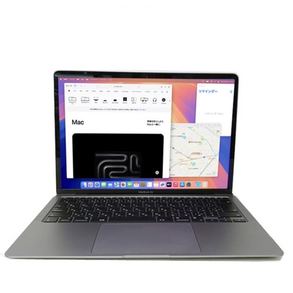【今だけTYPE-Cハブをプレゼント中】【中古】Apple MacBook Air 13.3inch MGN73J/A A2337 2020 選べるOS TouchID [Apple M1チップ8コア 8G SSD512GB 無線 BT カメラ 13.3 Space Gray] :良品sub_image7
