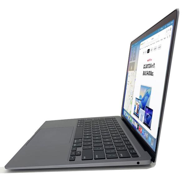 【中古パソコン】Apple MacBook Air 13.3inch MGN73J/A A2337 Late 2020 選べるOS USキー TouchID [Apple M18コア 16GB 512GB 無線 BT カメラ 13.3 Space Gray] :アウトレットsub_image5