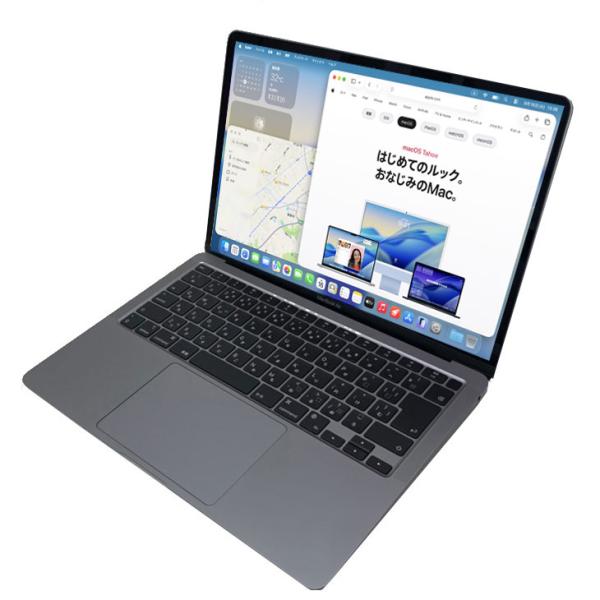 【中古パソコン】Apple MacBook Air 13.3inch MGN73J/A A2337 2020 選べるOS TouchID [Apple M1チップ 8コア 16GB SSD512GB 無線 BT カメラ 13.3 Space Gray] :アウトレットsub_image3