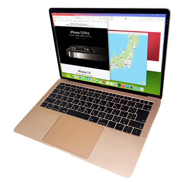 Apple MacBook Air 13.3inch MVFM2J/A A1932 Retina 2018 選べるOS TouchID [core i5 8210Y メモリ16GB SSD1TB 無線 BT カメラ 13.3 Gold ] :良品sub_image3