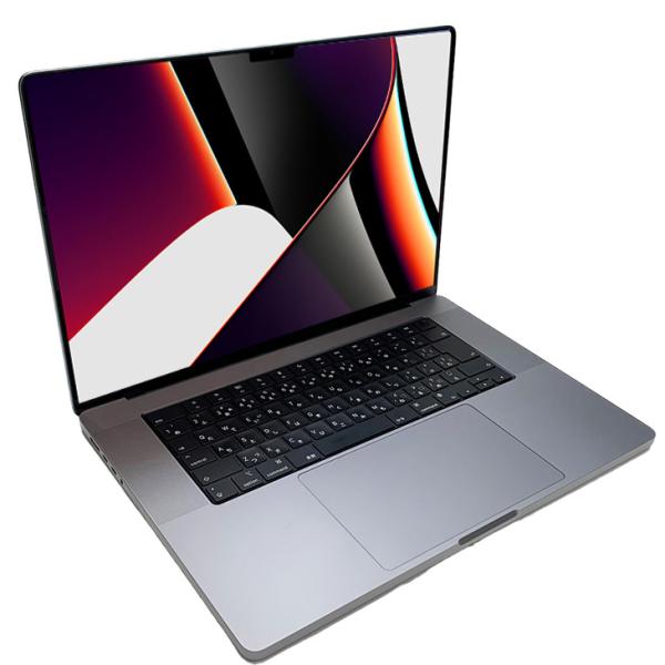 【中古パソコン】Apple MacBook Pro 16inch MK183J/A  A2485 Late 2021 TouchID　選べるOS [Apple M1 Pro 10コア 16G 512GB 無線 BT カメラ 16.2  Space Gray 純箱] :良品sub_image2