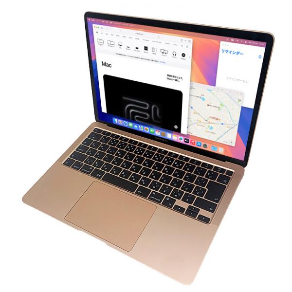 Apple MacBook Air 13.3inch MGNE3J/A A2337 2020 選べるOS TouchID [Apple M1チップ8コア 8G SSD512GB 無線 BT カメラ 13.3インチ Gold 純箱] :美品sub_image3