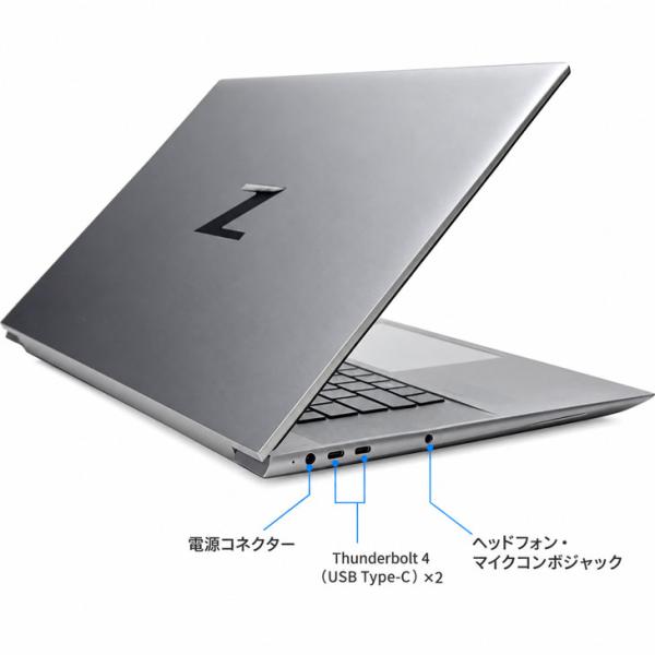 【高性能モバイルワークステーション】ZBook Studio G9 6B4W1PA#ABJ Win11 テンキー RTX A1000  [Corei7 12700H メモリ32GB SS1TB 無線 カメラ 16型 ]:良品sub_image8