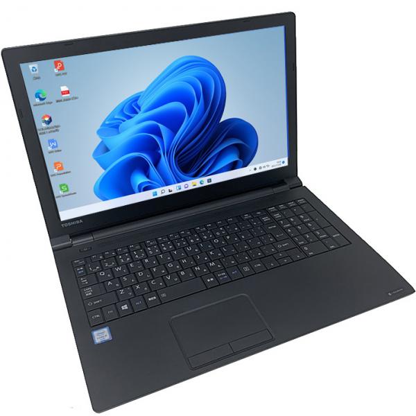 東芝 dynabook B55/A 中古 ノート Office 選べる Win11 or Win10 第6世代[Core i3 6100U 8GB SSD512GB マルチ 無線 テンキー 15.6型] :良品sub_image1