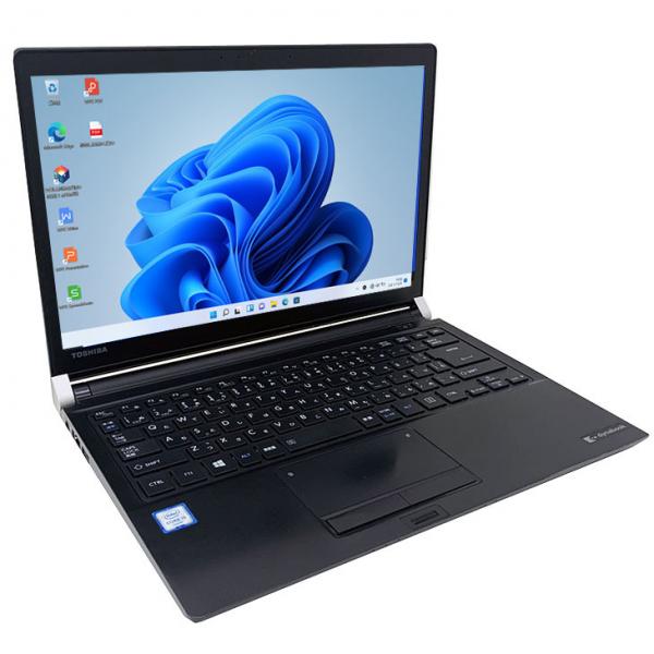 【中古パソコン】東芝 dynabook R73/A中古 ノート Office 選べる Win11 or Win10 第6世代 [core i5 6300U 2.4GHz 8GB 256GB 無線 13.3型　HDMI] :訳あり品(右クリック押下感なし)sub_image1