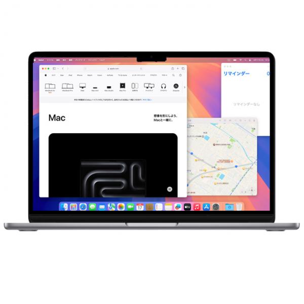 Apple MacBook Air 13.6inch MLXX3J/A A2681 2022 TouchID [Apple M2 8コア 8G SSD512GB 無線 BT カメラ 13.6 Space Gray] :美品sub_image6