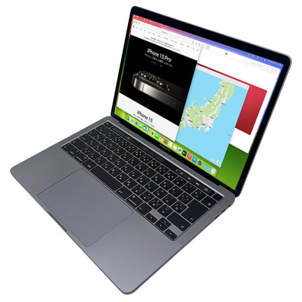 【中古パソコン】Apple MacBook Pro 13.3inch MWP52J/A A2251 2020 選べるOS TouchBar TouchID [core i7 1068NG7 2.3GHz 32GB SSD2TB 無線 BT カメラ 13.3 Space Gray] :アウトレットsub_image3