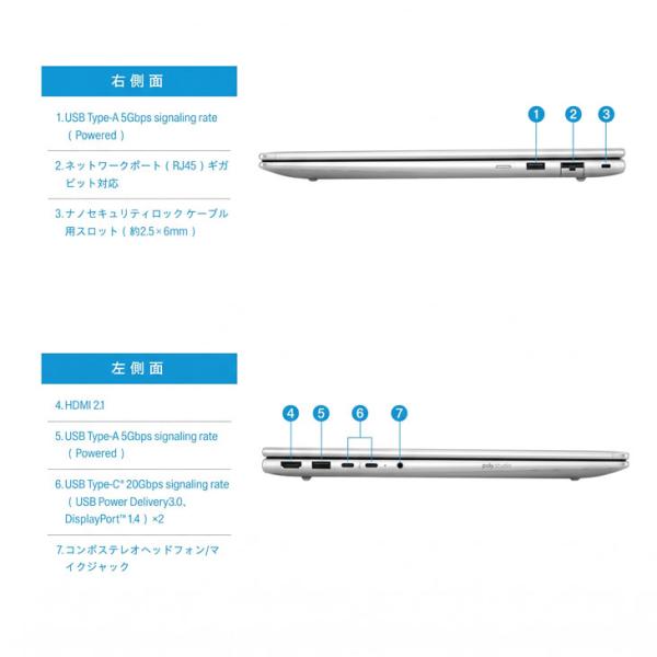 【■新品パソコン】 HP ProBook 4 G1iR 16 　C3TX3AT#ABJ  Windows11 第13世代 [Core 5 120U メモリ8GB SSD256GB 無線 カメラ テンキー 16.0型]:新品sub_image10