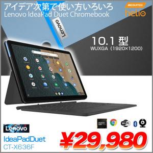 Lenovo Chromebook IdeaPad Duet CT-X636F 2in1 Chrome OS 　[MediaTek Helio P60T 4GB SSD128GB 無線 カメラ 10.1型] :良品
