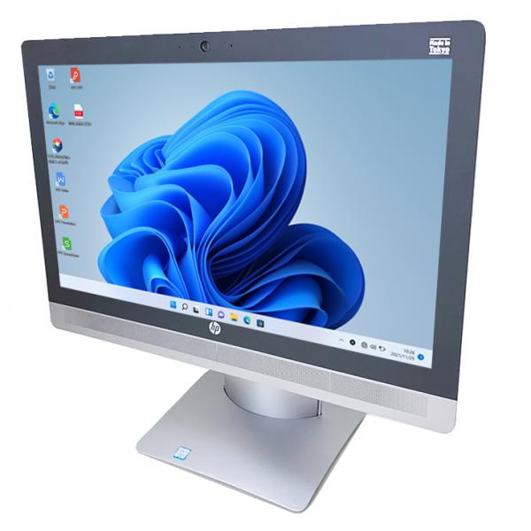 HP ProOne 600G2 AIO 中古 一体型デスク Office Win10 or Win11 無線キーマウス付[Core i5 6500 メモリ8GB SSD512GB マルチ 無線 カメラ 21.5型]sub_image2