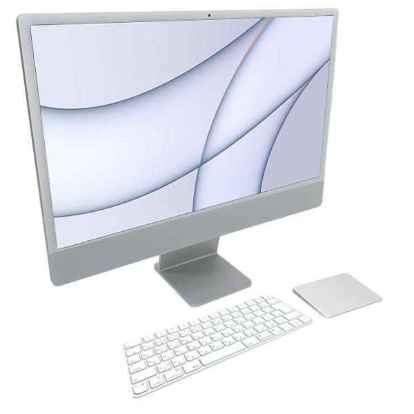 【中古パソコン】Apple iMac 24inch MGPD3J/A A2438 4.5K 2021 一体型 選べるOS [Apple M1 8コア メモリ16GB SSD1TB 無線 BT カメラ 24インチ Silver ]:美品sub_image6