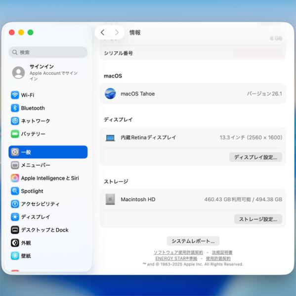 【中古パソコン】Apple MacBook Air 13.3inch MGNA3J/A A2337 Late 2020 選べるOS TouchID [Apple M1チップ8コア 8GB SSD512GB 無線 BT カメラ 13.3インチ Silver] :良品sub_image10