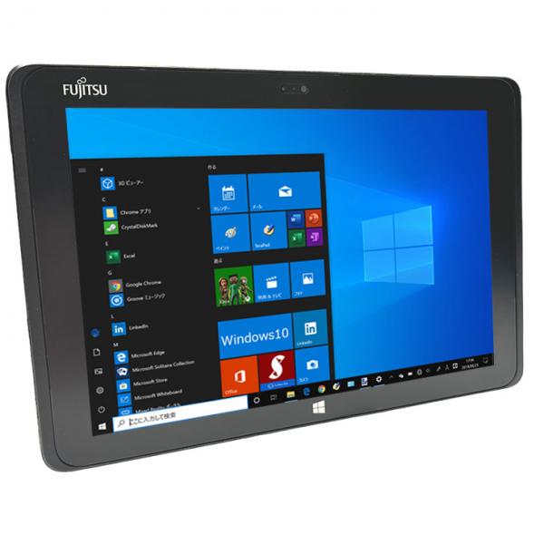 【今だけ最終価格!】富士通 ARROWS Tab Q506/NE 中古 タブレット Windows10 [Atom Z8550 4GB 64GB 無線 カメラ 10.1型] :良品sub_image2