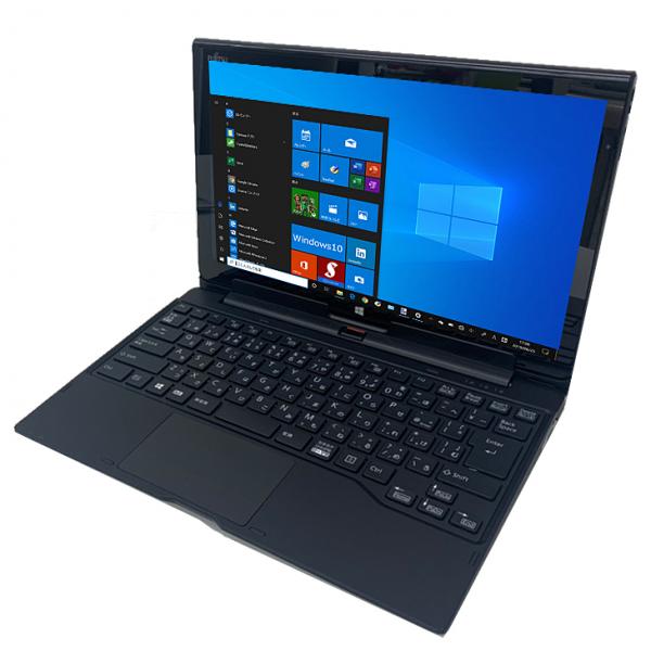 【中古パソコン】富士通 ARROWS Tab Q704/H 中古 2in1 タブレット Office　 Win10 防水 ペン　ドックキーボード付属　[Core i3 4010U メモリ4GB SSD128GB 無線 カメラ 12.5型] :良品sub_image7