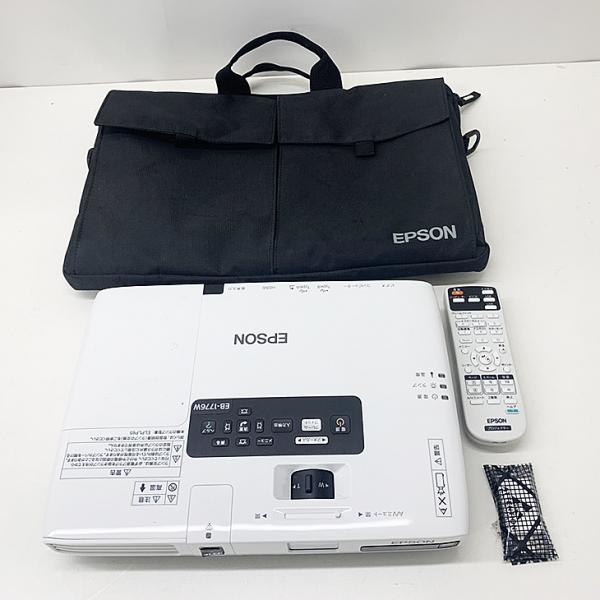 EPSON 液晶プロジェクター EB-1776W 3000lm WXGA 3LCD方式 最薄44mm 1.7 Wi-Fiユニット リモコン 専用バッグ付属:良品sub_image5